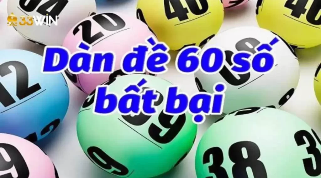 Dàn đề 60 số